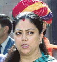 Vasundhara Raje Marriage