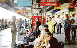 chandigarh trains passengers railway wait running station following derailment ambala goods schedule behind were