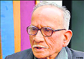 Arvind Godbole, 81, has taken up the task of mooting live-in relationships - eldery